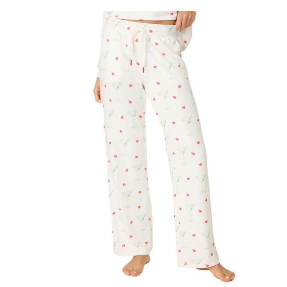 PJ SALVAGE Happy Hour Martini PJ Pants Size XS - Picture 1 of 2